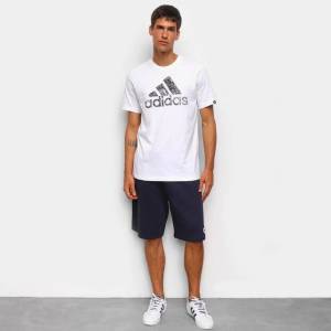 Camiseta Adidas Logo Pixo Masculina