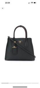 Vendo Bolsa Tote De Couro Prada