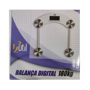 Balana Digital 180kg Vidro Ud334 123 Util