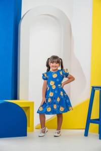 Vestido Azul Infantil