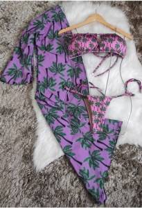 Conjunto Biquni + Chemise 38/42 Com Entrega Gratis Todo Brasil