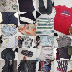 Lote De Roupas Masculina E Ganhe Lote Feminino