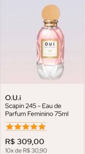 Perfume O.u.i Scapin 245 Eau De Parfum