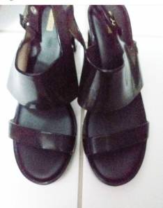 Sandlia Preta Alta Melissa Original N.38