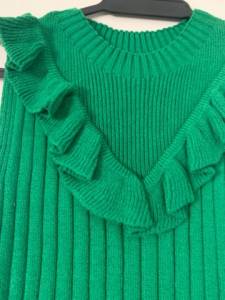 Blusa De Tricot Modal Verde