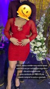 Vestido Usado Apenas 1 Vez