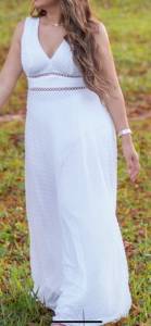 Vestido Branco Longo