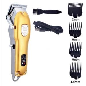 Entrega Grtis- Mquina Profissional Hair Clipper De Cortar Cabelo Kemei Km-1999 -1