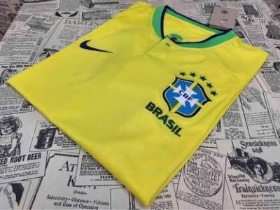 Camisa Brasil 2022 M  ltima Unidade