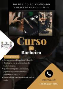 Curso De Barbeiro 100% Na Prtica