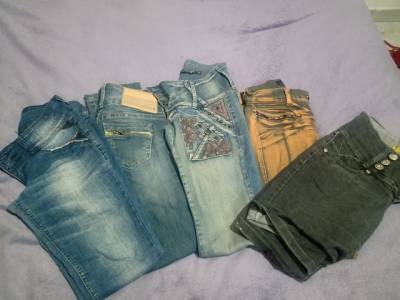 4 Calas Jeans 1 Bermuda