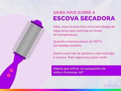 Escova Secadora Mondial Cermica 1200w