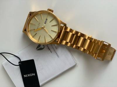 Relogio Nixon - Sentry Ss All Gold