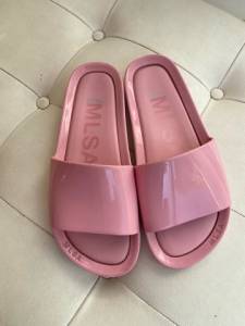 Chinelo Melissa Beach Slide Rosa