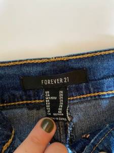 Cala Jeans Skinny Forever 21 Tamanho 36