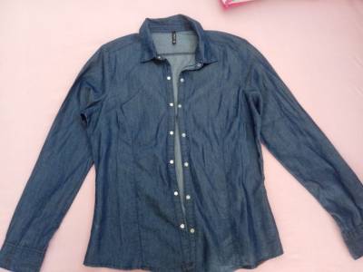 Camisete Jeans Feminina