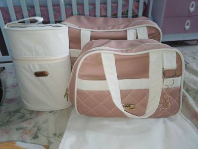 Kit Bolsa Maternidade Feminina