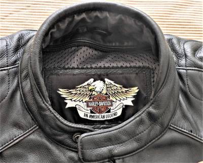 Jaqueta De Couro Original Harley Davidson