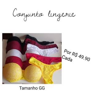 Conjuntos De Lingerie Tamanho G