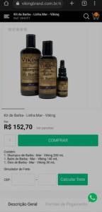 Kit Barba Da Viking