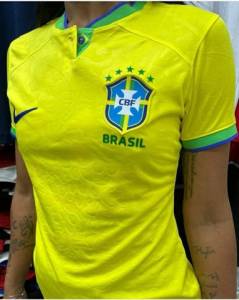 Camisa Oficial Da Seleo Feminina ( Brasil)