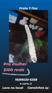 Prata 100 Reais