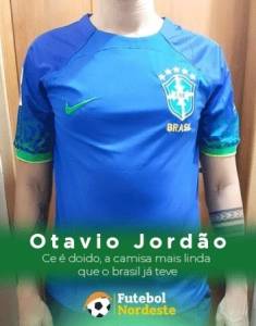 [super Promoo] Camisa Brasil Amarela Ou Azul