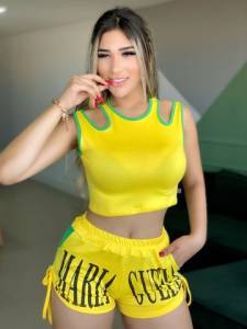 Vestido  Ou Conjunto Verde E Amarelo