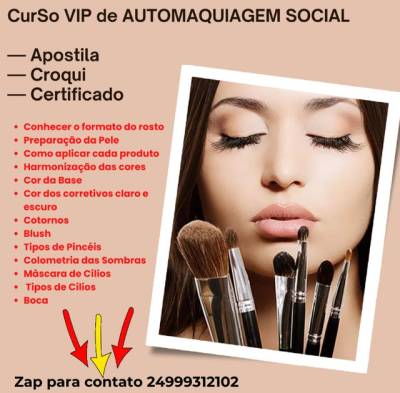 Fao Maquiagens Sociais Natural E Dou Curso