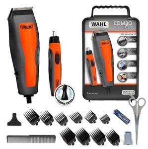 Combo Wahl Cut Mquina De Corte + Trimmer Aparador De Pelos E Estojo.