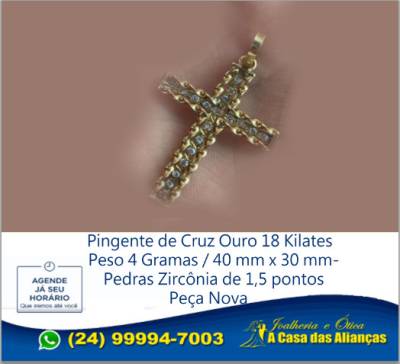 Pingente Ouro 18 Kilates_