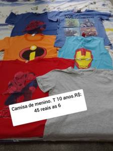 Roupas De Menino. T. 10 E 12  Vrios Lotes Ok.