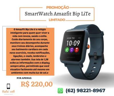 Relgio Smartwatch Amazfit Bip Lite