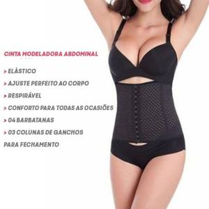 Cinta Modeladora Abdominal Afina Cintura