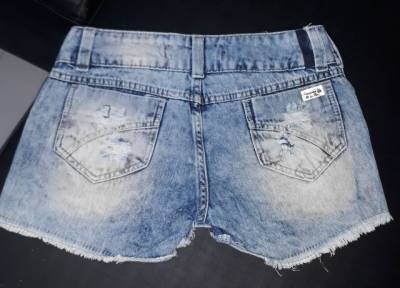 Short Saia Jeans Nmero 40