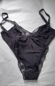 Body Lingerie Preto Tam M