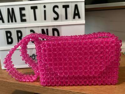 Bolsa Baquete Beaded Bag