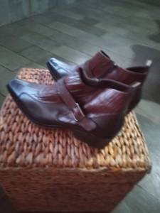 Botas De Couro Legtimo