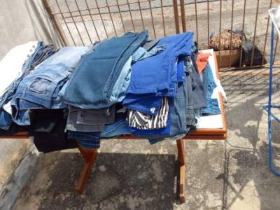 Jeans 1,00 , Peas timas Artesanato