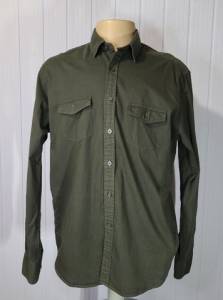 Camisa Social Verde Da Aviator Tamanho G, Bonita, Slim Fit, Confortvel, Moderna, Macia