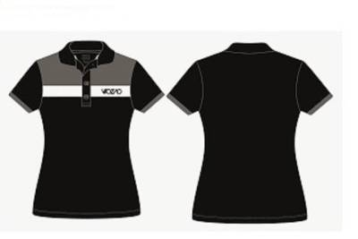 Camisa Cear Feminina Casual Poder Alvinegro Preta Oficial