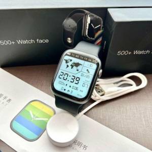 Smartwatch W27 Pro Max 45mm + 3 Brindes, Faz Ligao, Coloca Foto, Troca Pulseira