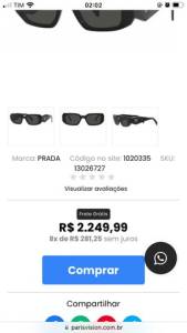 culos Da Prada Novo Original !!