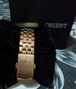 Relgio Orient Rose Gold