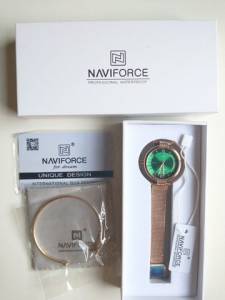 Relgio Feminino Naviforce, Acompanha Pulseira