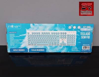 Teclado Com Fio Inova Key-9965 (entrega Grtis)