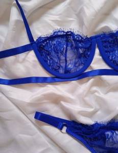 Lingerie Azul Royal