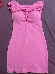 Vestido Rosa Neon