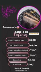 Trana Nag E Boxeadora Penteado