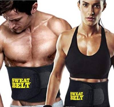 **cinta Queima Gordura E Modeladora Marca Sweat Belt Fitness Pilates Ginstica (s)